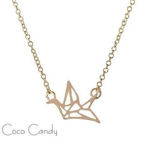 🆕Origami Crane Pendant Necklace